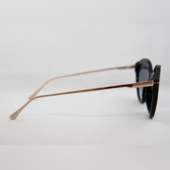 Tom Ford Chloe Authentic Black Gradient Sunglasses Cat Eye‎ FT0663 Italy NWT main image 6